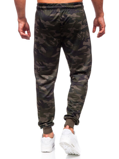 Bolf Herren Sporthose Joggers Camo Dunkelgrün  JX6185