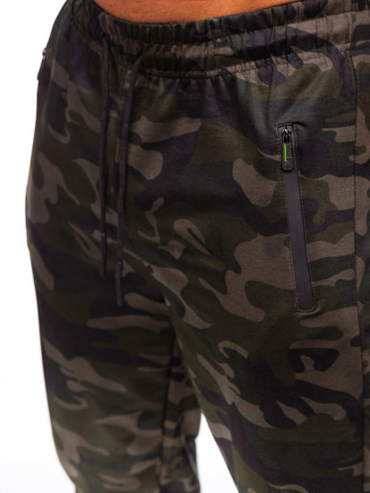 Bolf Herren Sporthose Joggers Camo Dunkelgrün  JX6185