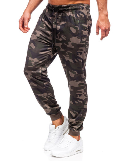 Bolf Herren Sporthose Joggers Camo Khaki  JX6185