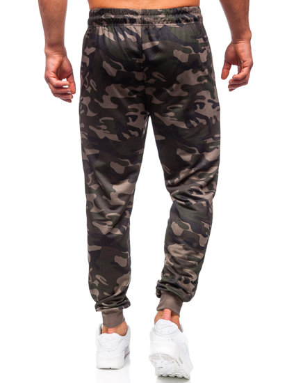 Bolf Herren Sporthose Joggers Camo Khaki  JX6185