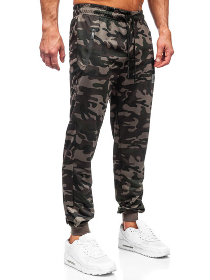 Bolf Herren Sporthose Joggers Camo Khaki  JX6186