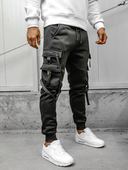 Bolf Herren Sporthose Joggers Cargohose KhakiHSS015A