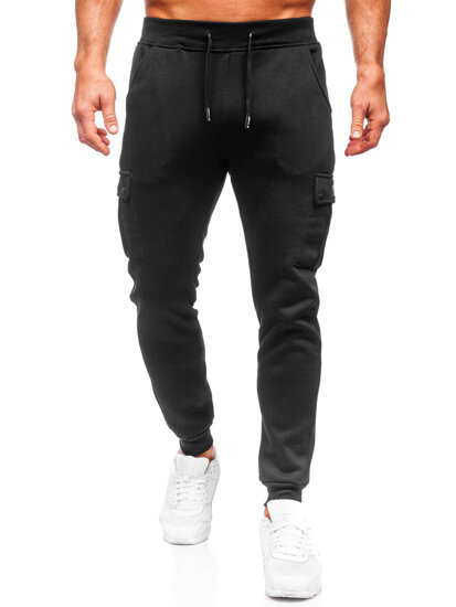 Bolf Herren Sporthose Joggers Cargohose Schwarz  HY-809