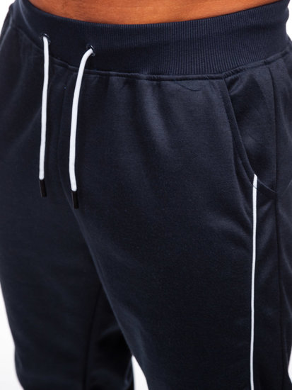 Bolf Herren Sporthose Joggers Dunkelblau  8K201