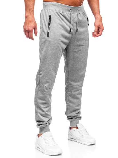 Bolf Herren Sporthose Joggers Grau  8K198