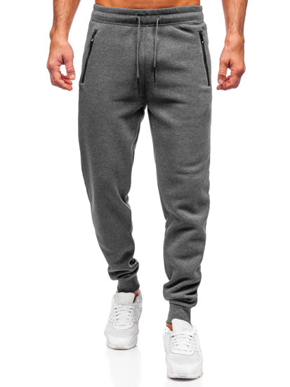 Bolf Herren Sporthose Joggers Grau JX9816