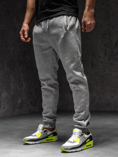 Bolf Herren Sporthose Joggers Grau  XW01-C