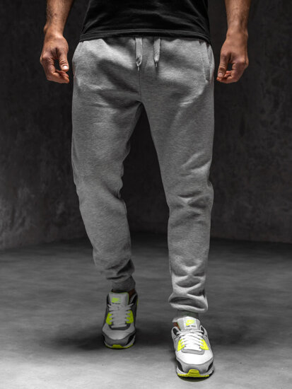 Bolf Herren Sporthose Joggers Grau  XW01-C