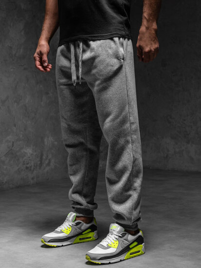 Bolf Herren Sporthose Joggers Grau  XW01-D