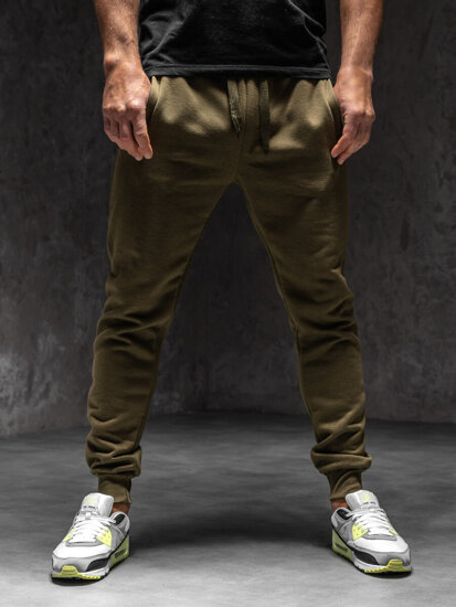 Bolf Herren Sporthose Joggers Khaki  XW01-C