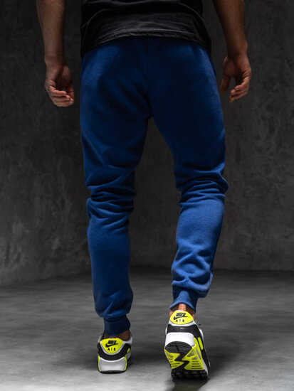 Bolf Herren Sporthose Joggers Kobaltblau  XW01-C