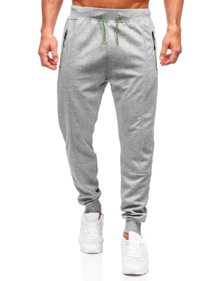 Bolf Herren Sporthose Joggers Schwarz  8K220