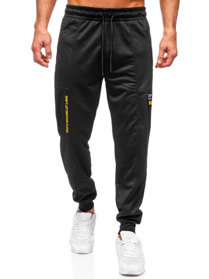 Bolf Herren Sporthose Joggers Schwarz  JX6333