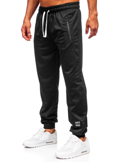 Bolf Herren Sporthose Joggers Schwarz JX6355