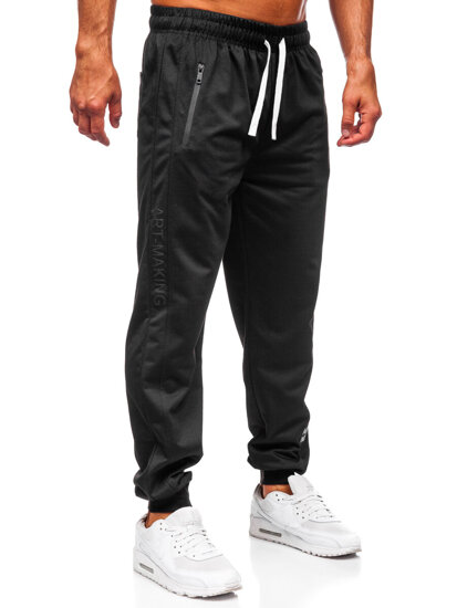 Bolf Herren Sporthose Joggers Schwarz JX6355