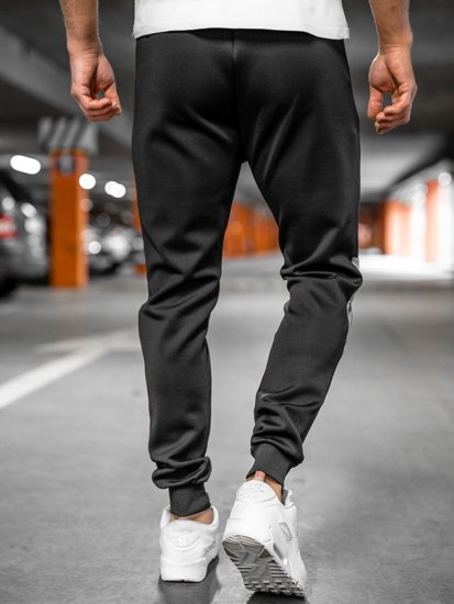 Bolf Herren Sporthose Joggers Schwarz K10122A