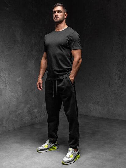 Bolf Herren Sporthose Joggers Schwarz  XW01-D