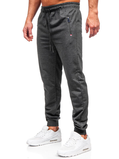 Bolf Herren Sporthose Joggers Schwarzgrau  JX6107