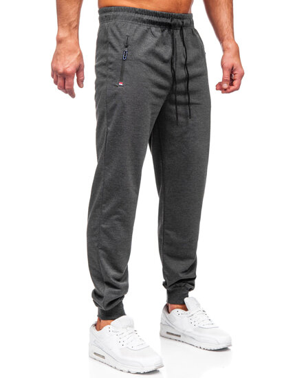 Bolf Herren Sporthose Joggers Schwarzgrau  JX6107