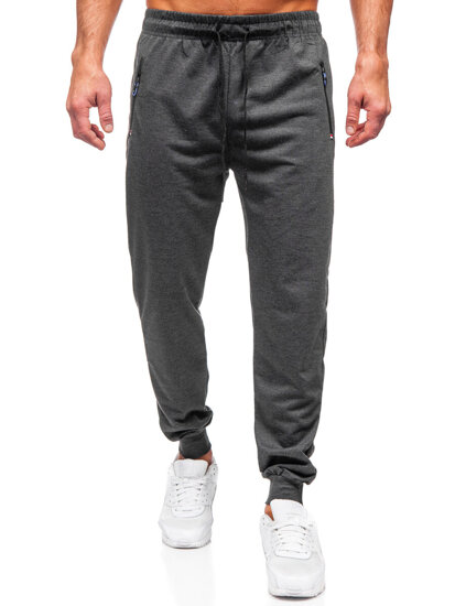 Bolf Herren Sporthose Joggers Schwarzgrau  JX6107