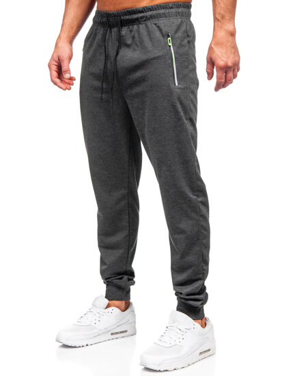 Bolf Herren Sporthose Joggers Schwarzgrau  JX6108