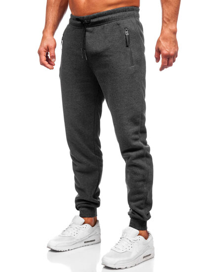 Bolf Herren Sporthose Joggers  Schwarzgrau JX6205