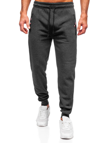 Bolf Herren Sporthose Joggers Schwarzgrau  JX6270