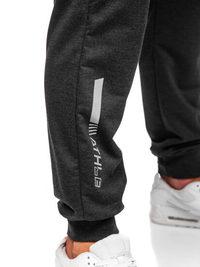 Bolf Herren Sporthose Joggers Schwarzgrau  JX6338