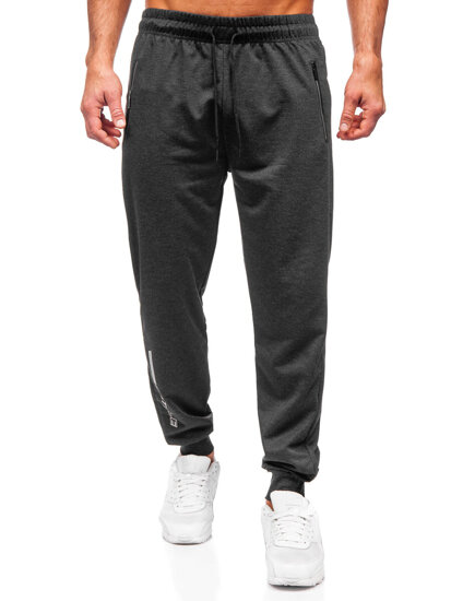 Bolf Herren Sporthose Joggers Schwarzgrau  JX6338