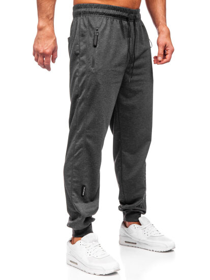 Bolf Herren Sporthose Joggers Schwarzgrau  JX6351