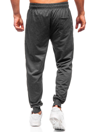 Bolf Herren Sporthose Joggers Schwarzgrau  JX6351