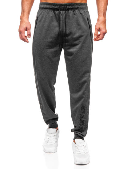 Bolf Herren Sporthose Joggers Schwarzgrau  JX6351