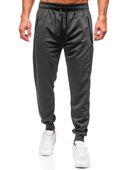 Bolf Herren Sporthose Joggers Schwarzgrau  JX6352