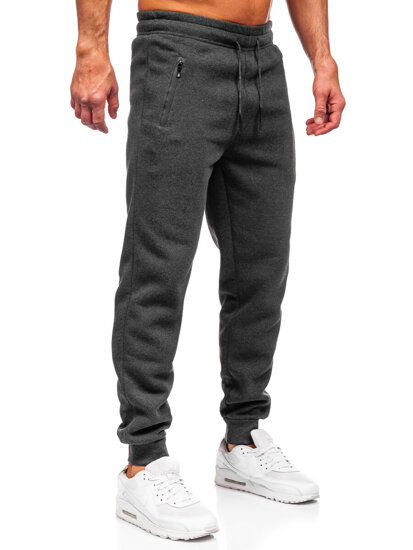 Bolf Herren Sporthose Joggers Schwarzgrau  JX9816