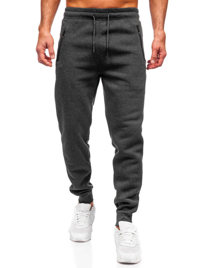 Bolf Herren Sporthose Joggers Schwarzgrau  JX9816