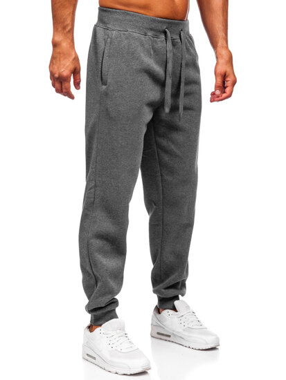 Bolf Herren Sporthose Joggers Schwarzgrau  MS002