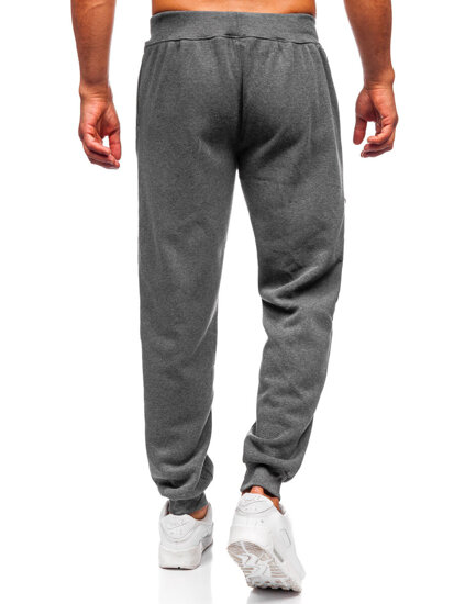 Bolf Herren Sporthose Joggers Schwarzgrau  MS002