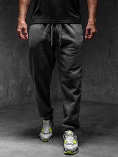 Bolf Herren Sporthose Joggers Schwarzgrau  XW01-D