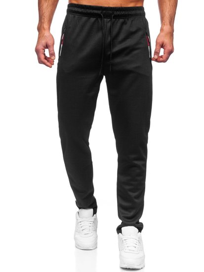 Bolf Herren Sporthose Schwarz  JX8106