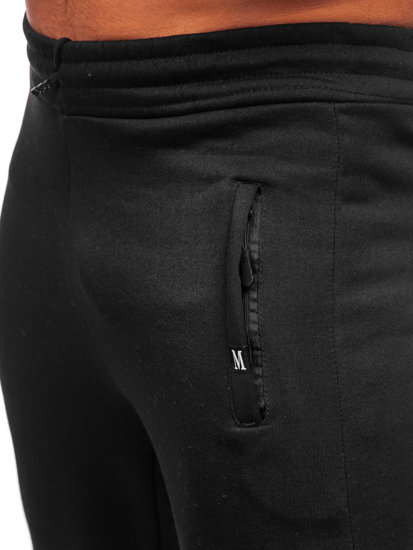 Bolf Herren Sporthose Schwarz  YK187