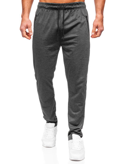 Bolf Herren Sporthose Schwarzgrau  JX6115