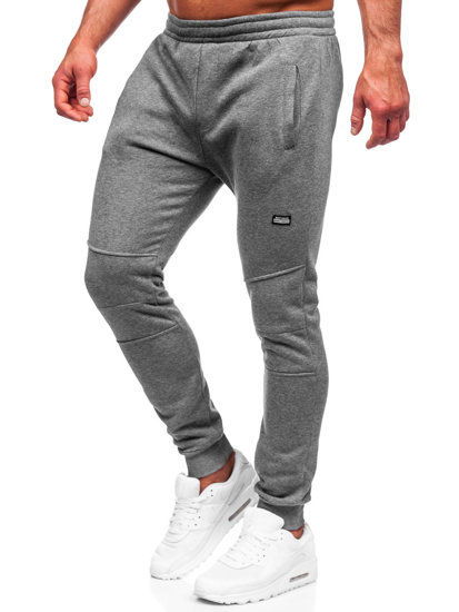 Bolf Herren Sporthose Schwarzgrau KK2231