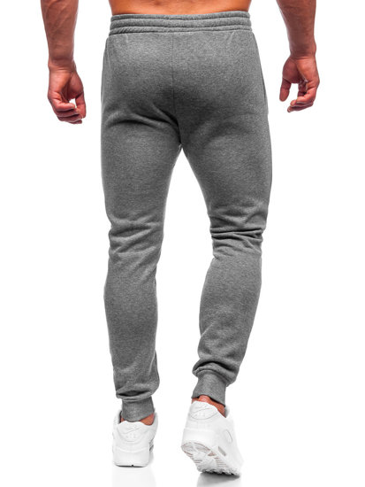 Bolf Herren Sporthose Schwarzgrau KK2231