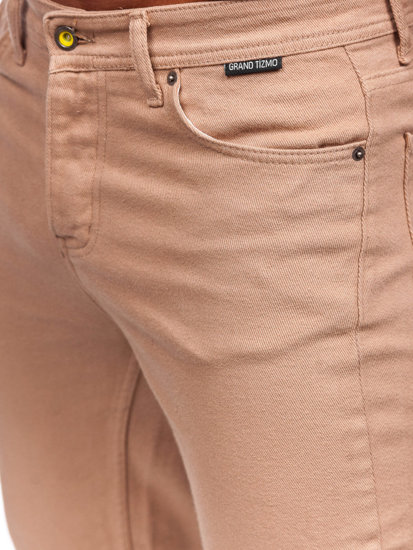 Bolf Herren Stoffhose Beige  GT