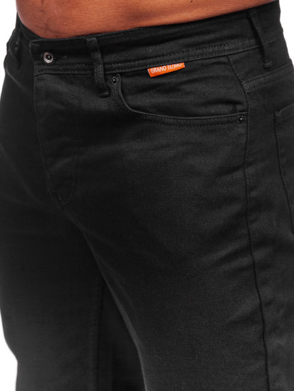 Bolf Herren Stoffhose Schwarz  GT