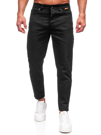 Bolf Herren Stoffhose Schwarz  GT