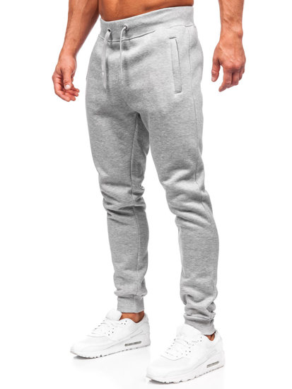 Bolf Herren Sweathose Sporthose Joggers Grau  XW06