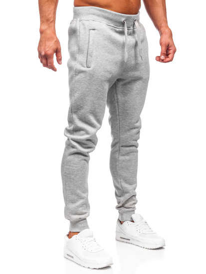 Bolf Herren Sweathose Sporthose Joggers Grau  XW06