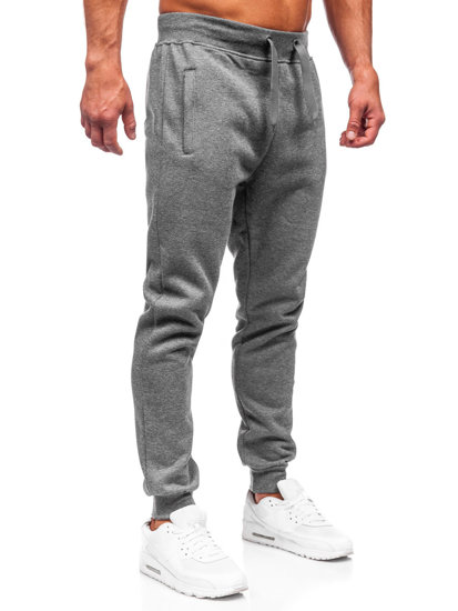 Bolf Herren Sweathose Sporthose Joggers Schwarzgrau  XW06