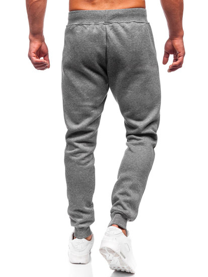 Bolf Herren Sweathose Sporthose Joggers Schwarzgrau  XW06